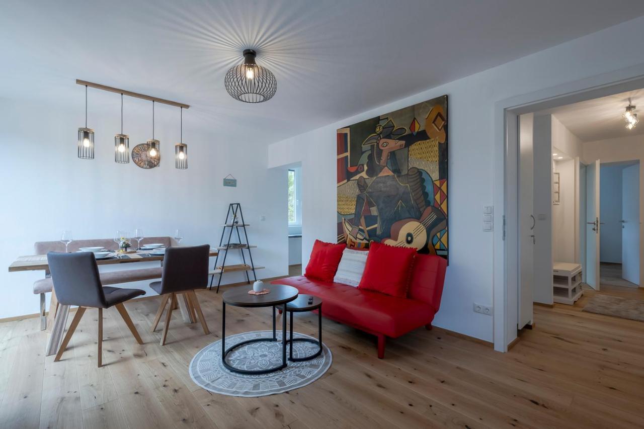 Tamliving Ljubljana 2Br Center 3 Bridges Great View Kitchen Apartment Exterior photo
