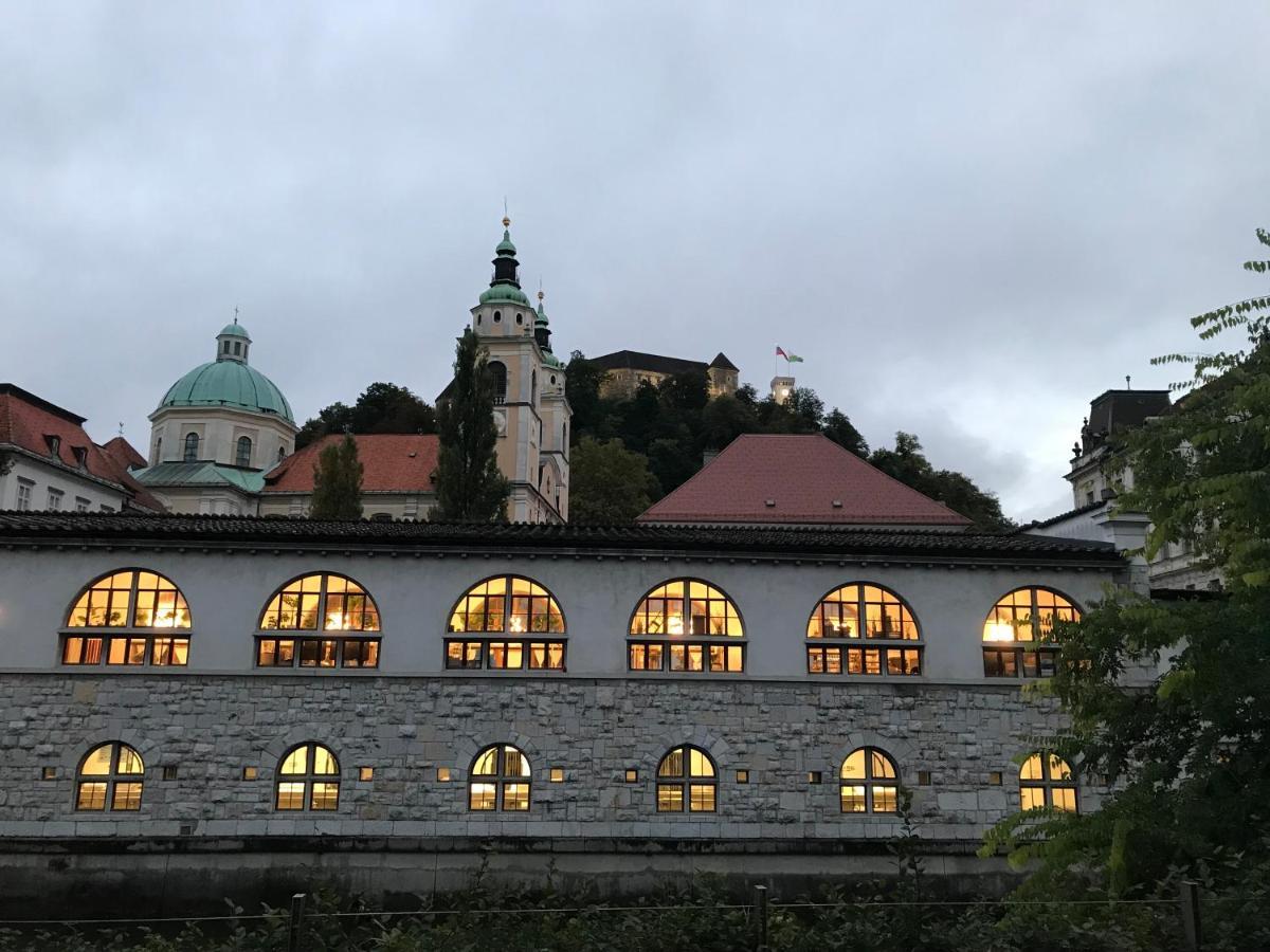 Tamliving Ljubljana 2Br Center 3 Bridges Great View Kitchen Apartment Exterior photo